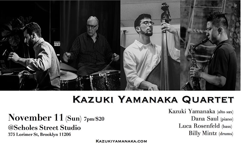 Kazuki Yamanaka at Scholes Street Studio