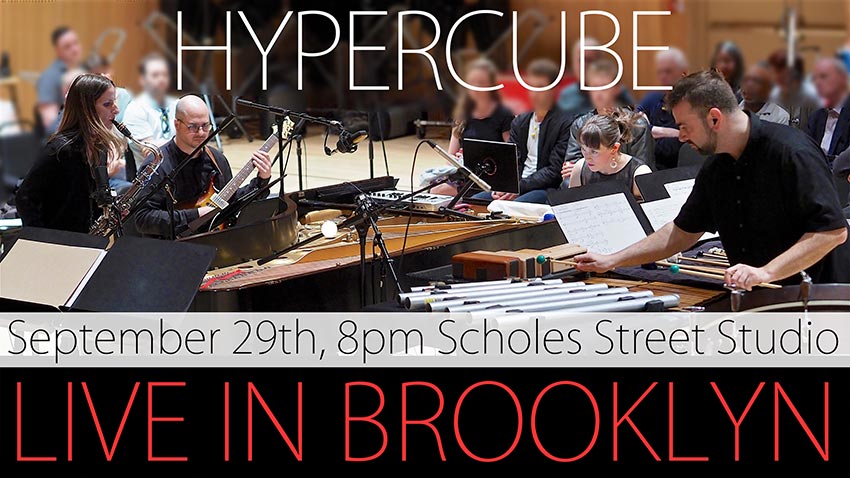 Hypercube at Scholes Street Studio